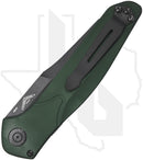 Benchmade Black Class Auto Osborne 9400BK - Green Aluminum