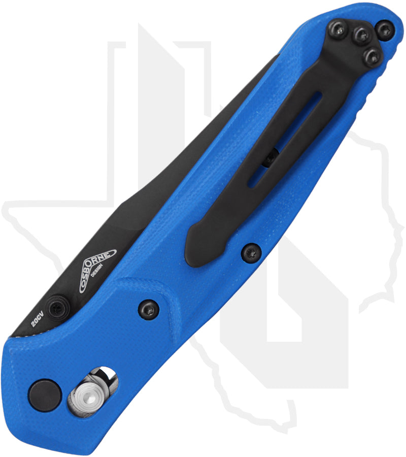 Benchmade Blue Class Osborne 940BK-2002 - Blue G-10, DLC (Pre-Owned)