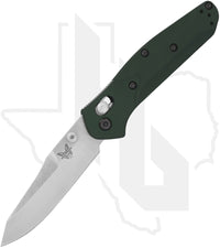 Benchmade Blue Class Mini Osborne 945 - Aluminum, Green