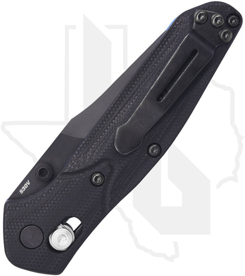Benchmade Blue Class Mini Osborne 945BK-1 - Black, Blue, G-10