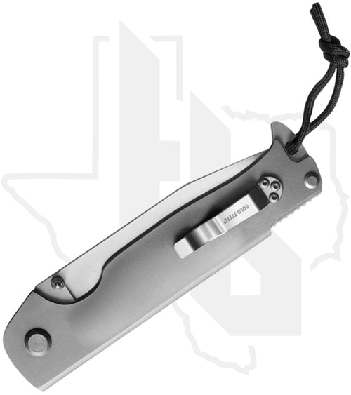Cold Steel Pocket Bushman 95FB - Stainless Steel, Stonewashed