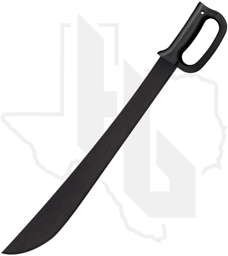 Cold Steel Latin D-Guard Machete 97AD21S - Black Polypropylene, Matte Black