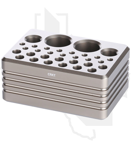 CRKT Driver and Bit Storage Block 9916 - Aluminum