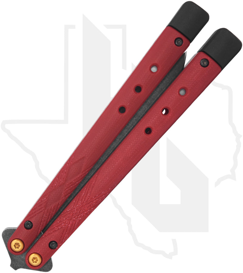 Benchmade Blue Class Necron Balisong 99BK-1 - Red