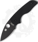 Spyderco Lil' Native C230GPBBK - Black, Black G-10