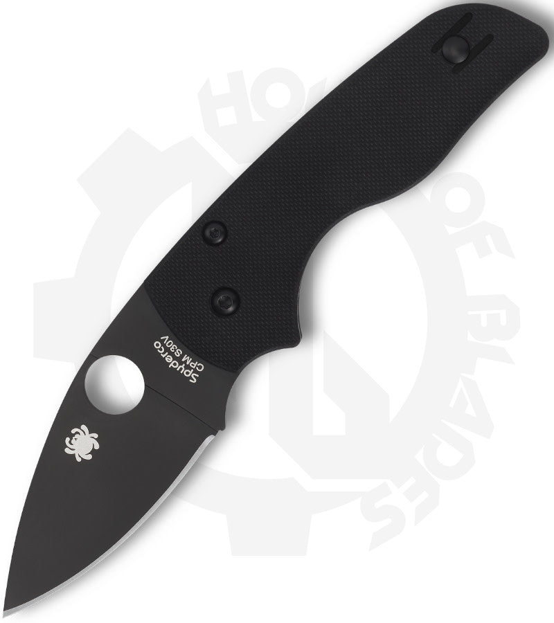 Spyderco Lil' Native C230GPBBK - Black, Black G-10