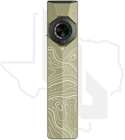 Olight ArkPro Ultra ARKPROULTRAOGCW-TOPO - Olive Green, CW, Topo