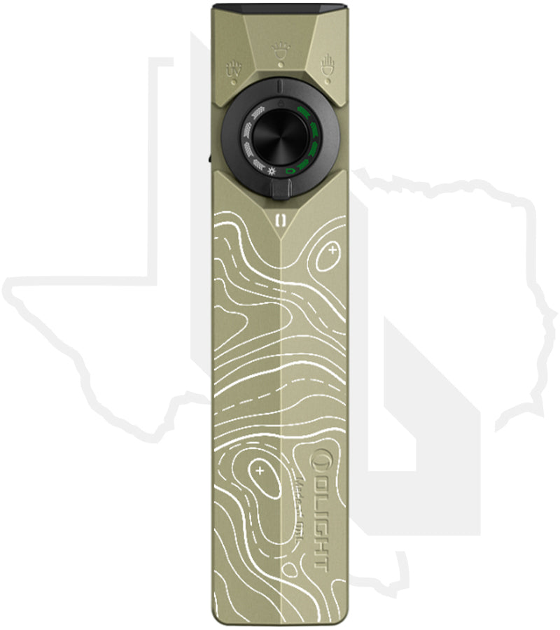 Olight ArkPro Ultra ARKPROULTRAOGCW-TOPO - Olive Green, CW, Topo