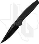 Pro-Tech Peace Neighbor Avalon Dark Operator - Black Knurled Aluminum, Satin DLC, Tritium Button (Pre-Owned)