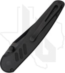 Pro-Tech Peace Neighbor Avalon Dark Operator - Black Knurled Aluminum, Satin DLC, Tritium Button (Pre-Owned)