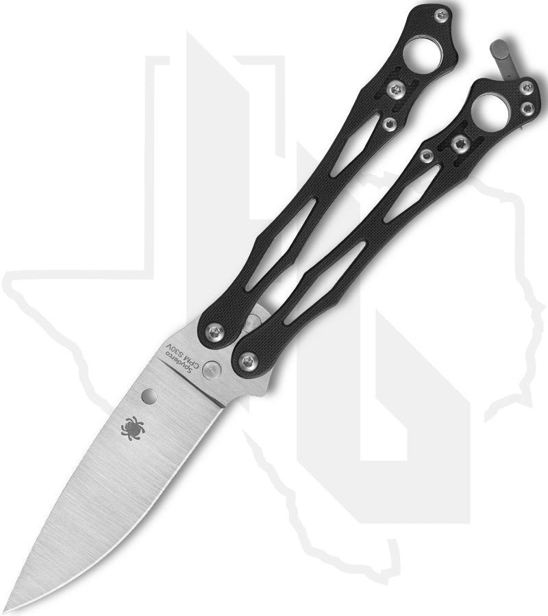 Spyderco Smallfly 2 B02GP2 - Black G-10