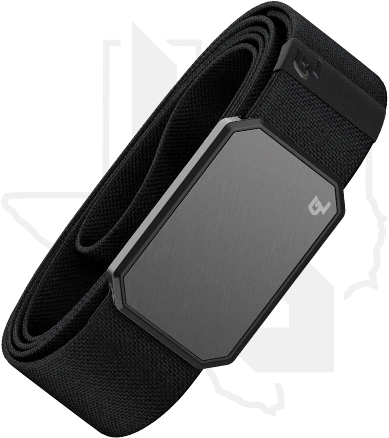 Groove Life Groove Belt B1-005-OS - Brushed Black/Black