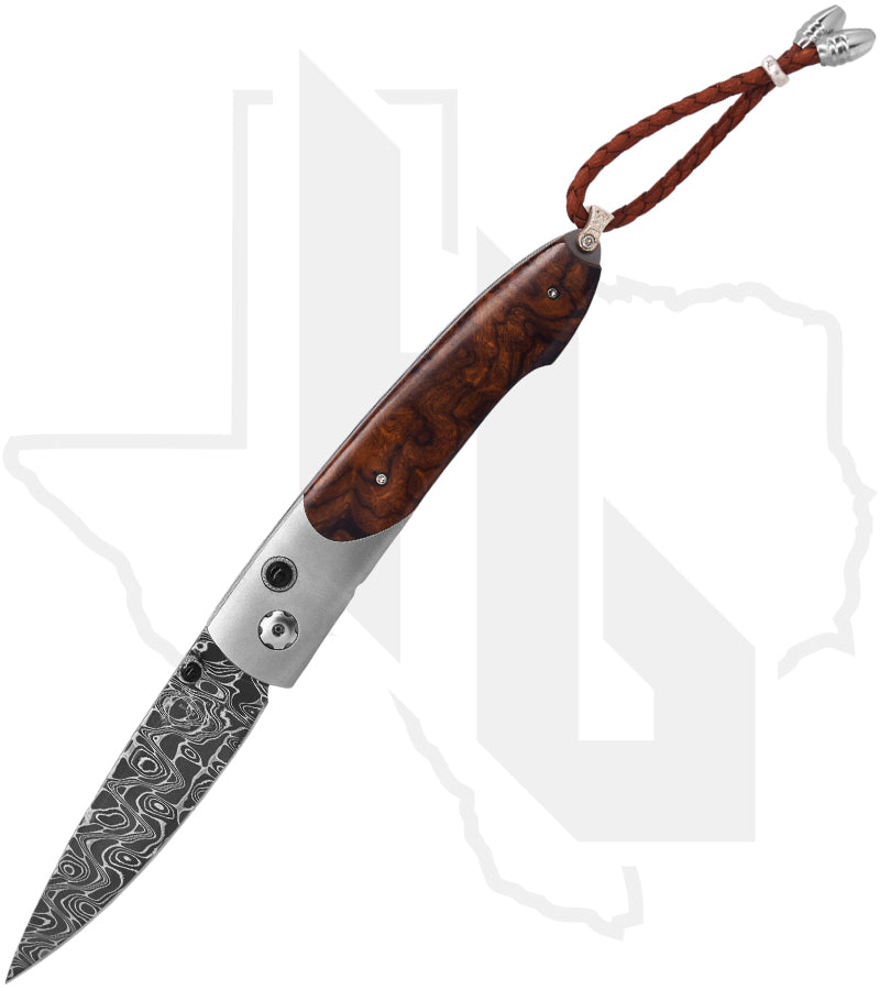 William Henry Studio B10 Rockledge B10-ROCKLEDGE - Blasted Titanium, Desert Ironwood, Intrepid Damascus