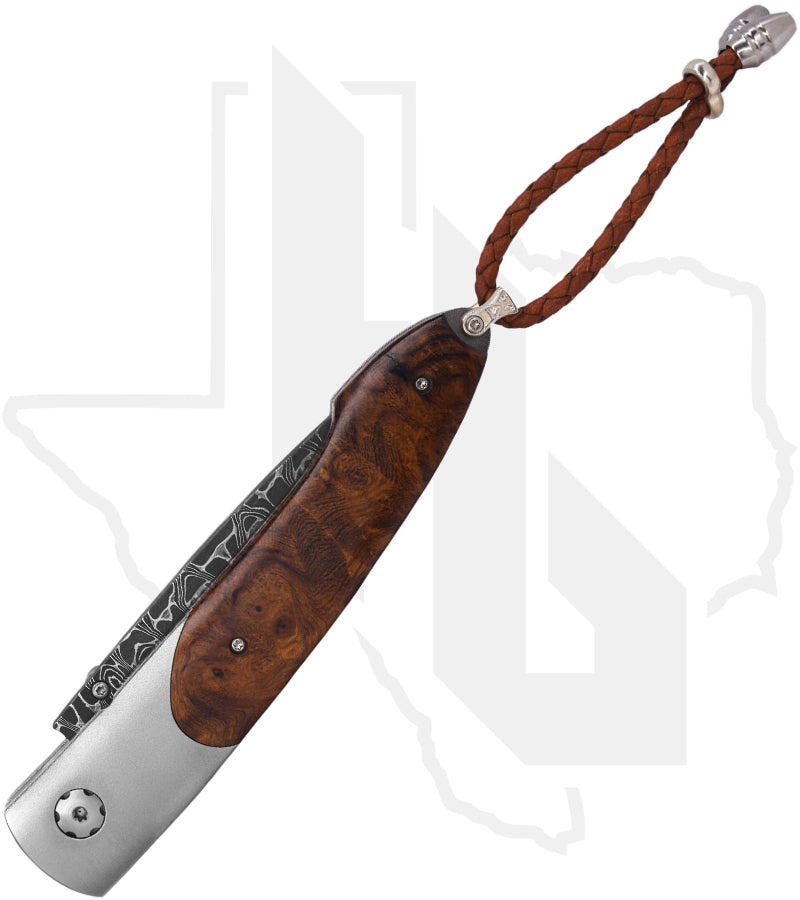 William Henry Studio B10 Rockledge B10-ROCKLEDGE - Blasted Titanium, Desert Ironwood, Intrepid Damascus