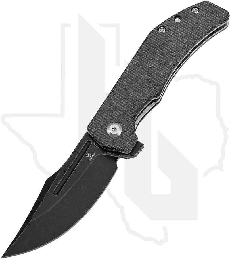 Tenable Orion B1089A4 - Black Micarta, Blackwashed
