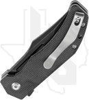 Tenable Orion B1089A4 - Black Micarta, Blackwashed