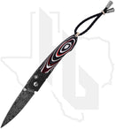 William Henry Studio B10 Throttle B10THROTTLE - X-Out Damascus, Fordite, Hornets Nest Damascus