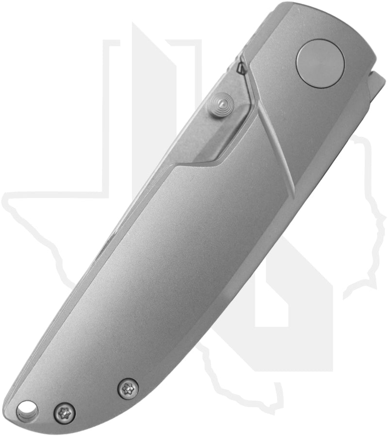 Matsey Knives Basilisk - Stonewashed Titanium, Stonewashed