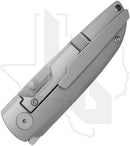 Matsey Knives Basilisk - Stonewashed Titanium, Stonewashed