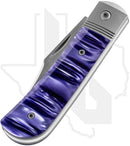 Jack Wolf Knives Benny's Clip BENNY-02-KIR-COS-PUR - Cosmic Purple Kirinite