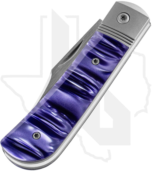 Jack Wolf Knives Benny's Clip BENNY-02-KIR-COS-PUR - Cosmic Purple Kirinite