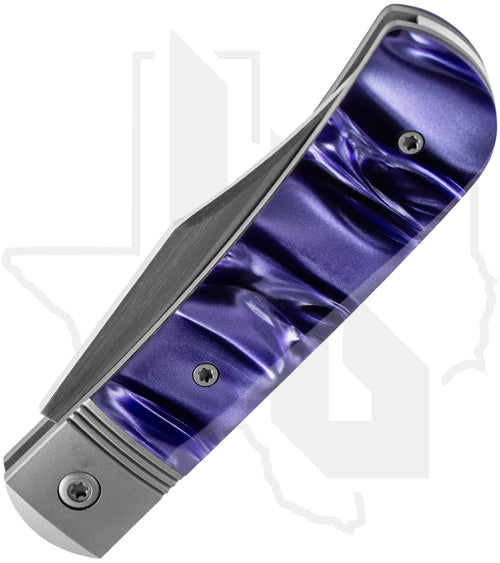 Jack Wolf Knives Benny's Clip BENNY-02-KIR-COS-PUR - Cosmic Purple Kirinite