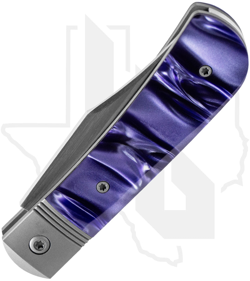 Jack Wolf Knives Benny's Clip BENNY-02-KIR-COS-PUR - Cosmic Purple Kirinite