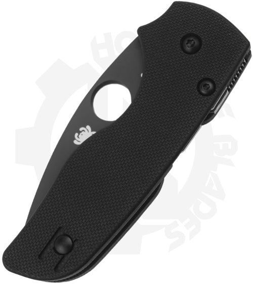 Spyderco Lil' Native C230GPBBK - Black, Black G-10