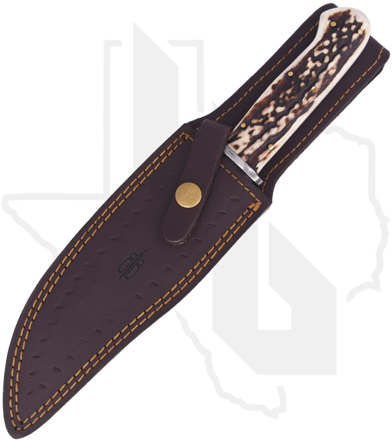BuckNBear King's Stag Bowie BNB123213 - Stag, Damascus