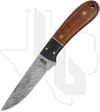BuckNBear Spear Hunter BNB15247 - Walnut, Damascus