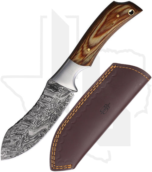 BuckNBear Recurve Wood Hunter BNB24124 - Burlwood, Damascus