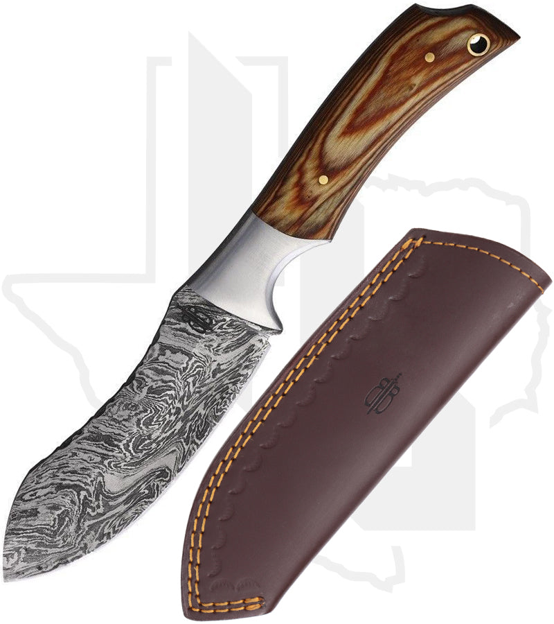 BuckNBear Recurve Wood Hunter BNB24124 - Burlwood, Damascus
