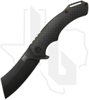 BuckNBear EDC Cleaver BNB42395C - OD Green G-10, Carbon Fiber
