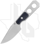 Bilgewater Blades BlackTail V2 BT-V2-DENIM - Cross Cut Blue Denim Micarta, HOB Exclusive