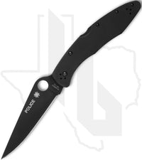 Spyderco Police C07BKP - Black, Stainless Steel