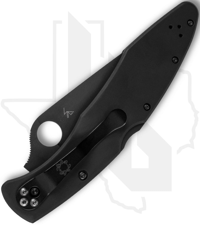Spyderco Police C07BKP - Black, Stainless Steel