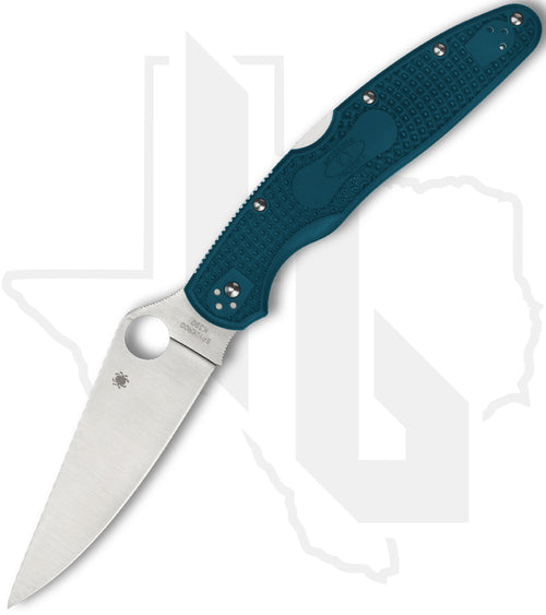 Spyderco Police 4 Lightweight C07FP4K390 - Blue FRN