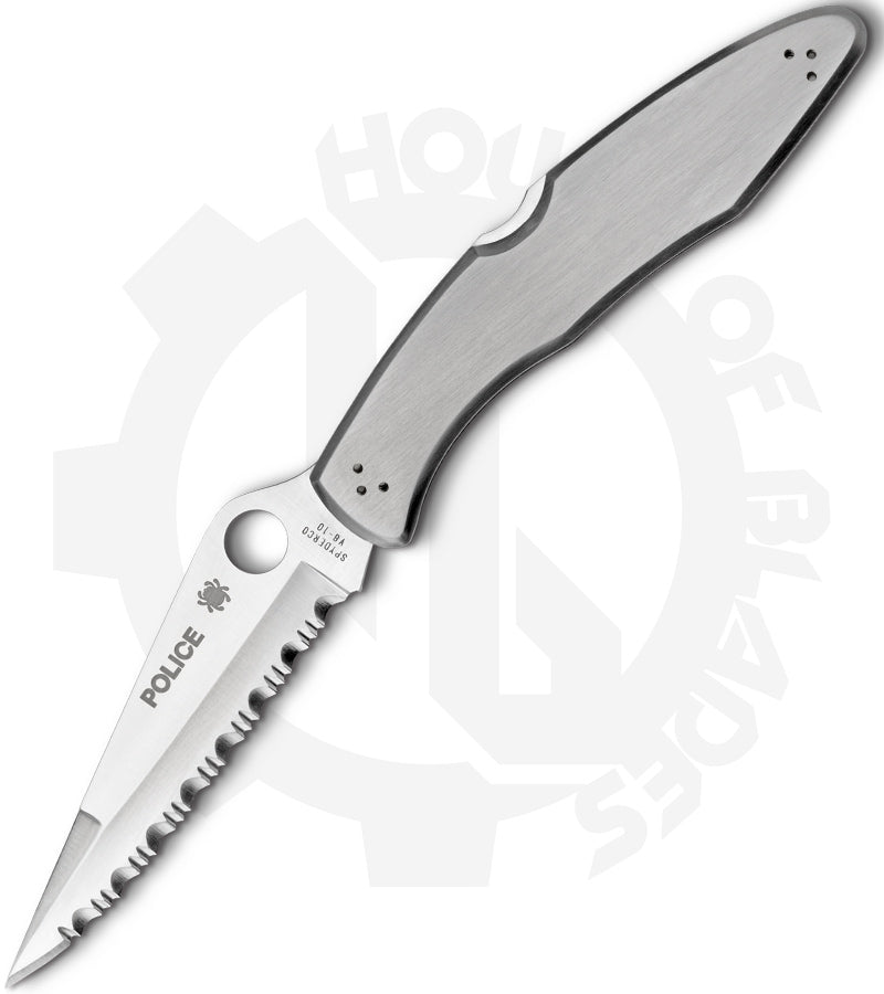 Spyderco Police C07S - Stainless Steel, SpyderEdge