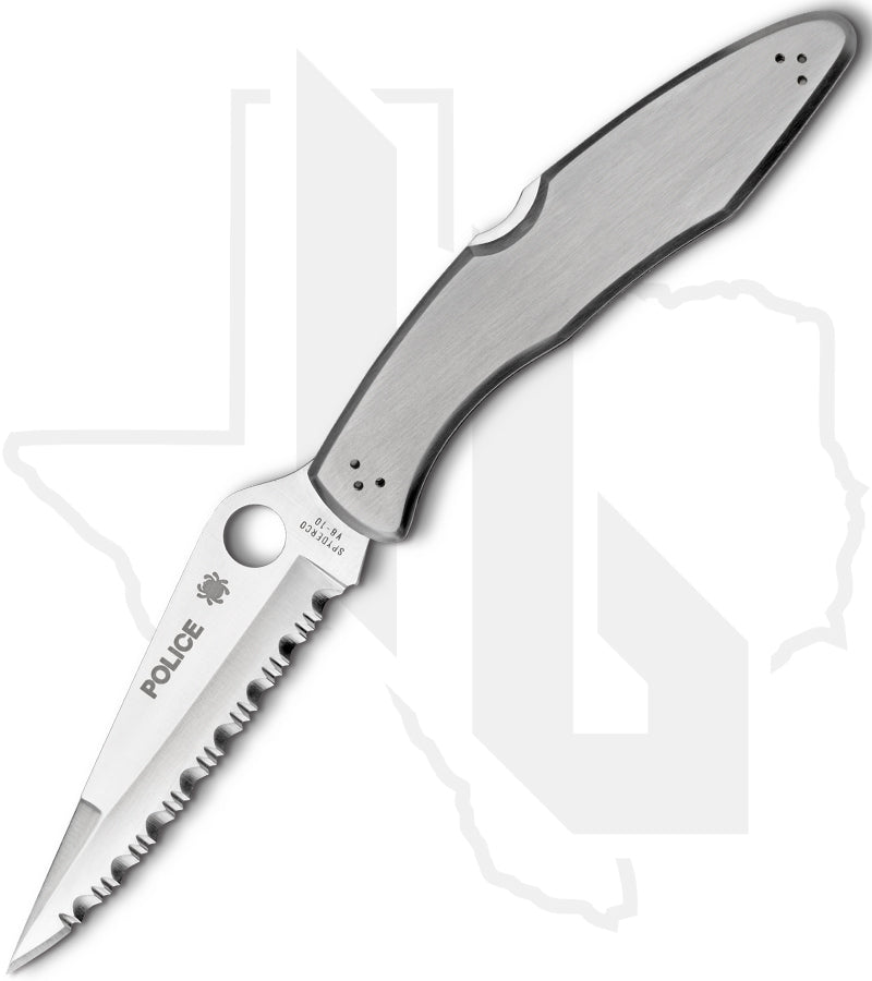 Spyderco Police C07S - Stainless Steel, SpyderEdge