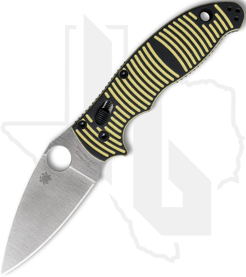 Spyderco Manix 2 Salt C101GBKYLMCP2 - Yellow/Black G-10