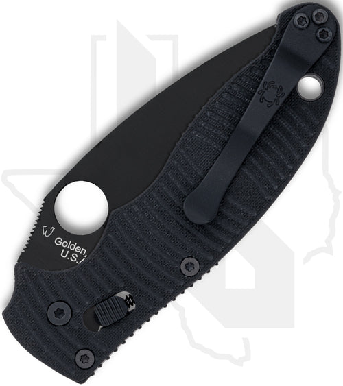 Spyderco Manix 2 Salt C101GMCBKP2 - Black, Black G-10