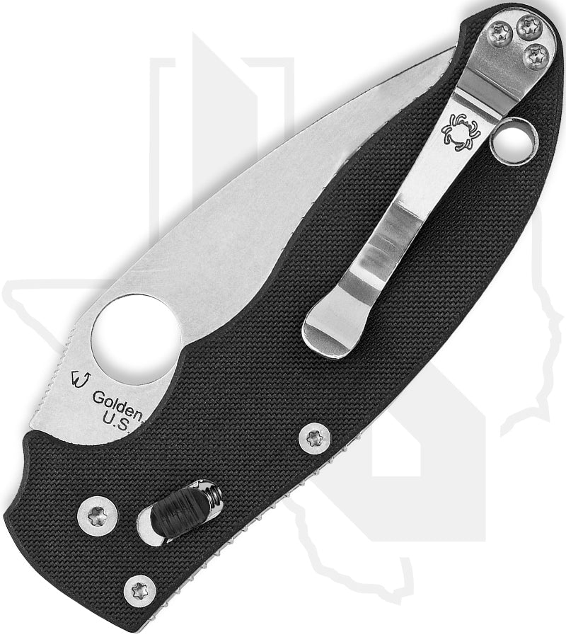 Spyderco Manix 2 C101GP2 - Black G-10