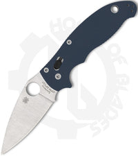 Spyderco Manix 2 C101GPCBL2 - Cobalt Blue G-10