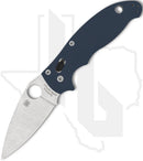Spyderco Manix 2 C101GPCBL2 - Cobalt Blue G-10