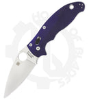 Spyderco Manix 2 C101GPDBL2 - Dark Blue G-10