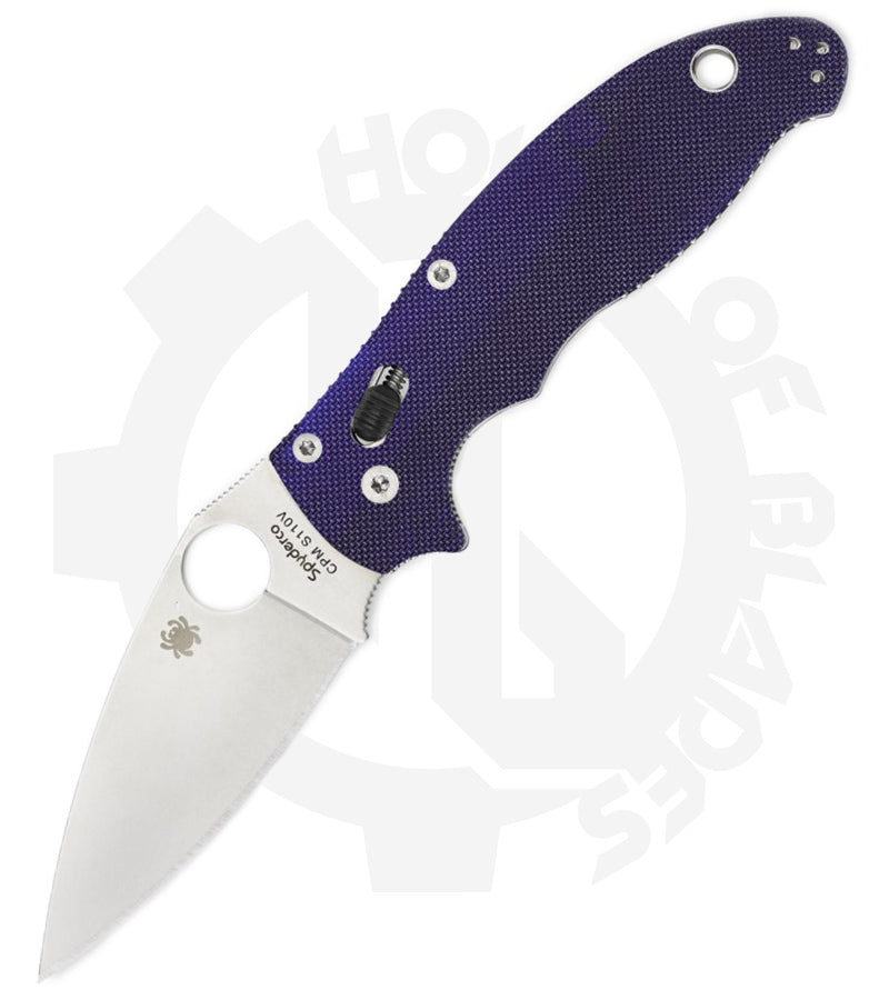 Spyderco Manix 2 C101GPDBL2 - Dark Blue G-10