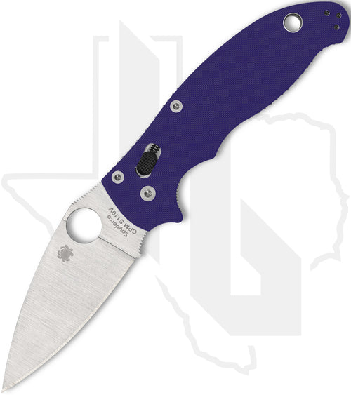 Spyderco Manix 2 C101GPDBL2 - Dark Blue G-10