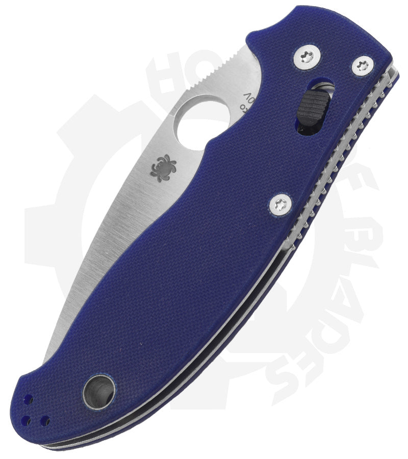 Spyderco Manix 2 C101GPDBL2 - Dark Blue G-10