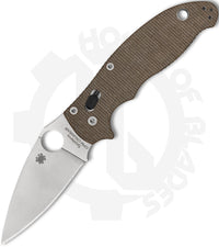 Spyderco Manix 2 C101MPCW2 - Canvas Micarta