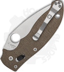 Spyderco Manix 2 C101MPCW2 - Canvas Micarta